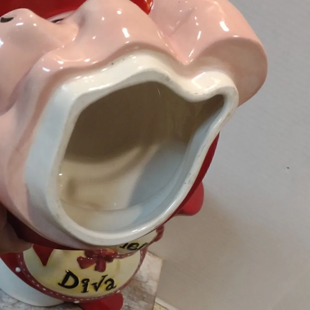 Pig Cookie Jar Kitchen Diva